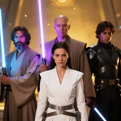 Epic Star Wars Character Group Shot