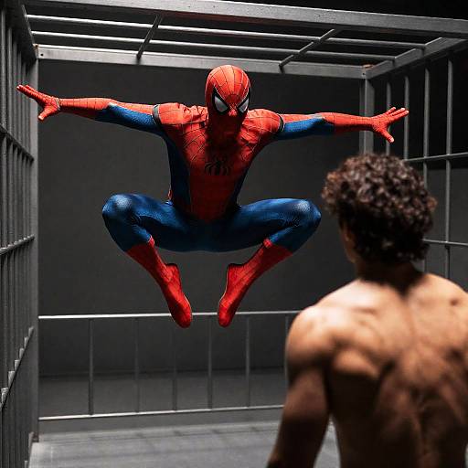 Dynamic Encounter in a Cage Room