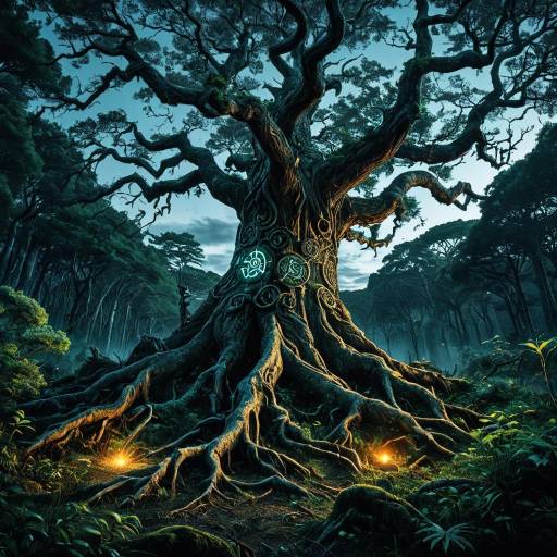 Mystical Battle of the Ancient Tree Mystical Battle of the Ancient Tree
