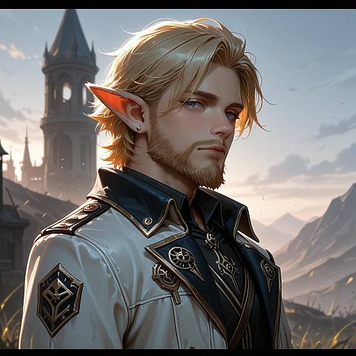 Arcane Yordle Officer in White Jacket