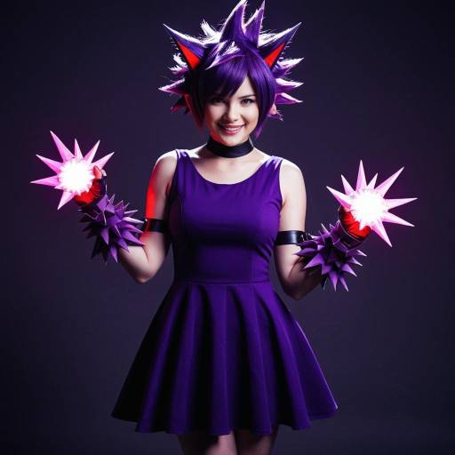 Gengar-Inspired Sexy Cosplay Costume Idea