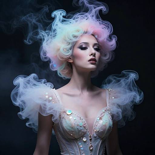 Surreal Spectral Opera Fashion Editorial