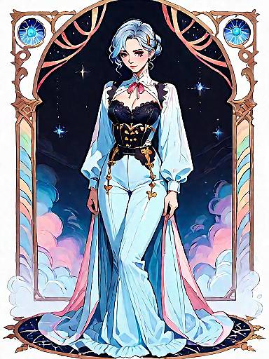 Enchanting Dark Fantasy Bodysuit Design