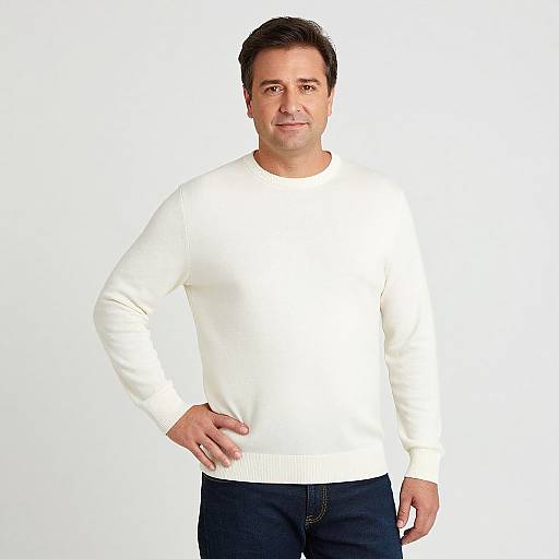 Casual Portrait of Man in Sweater