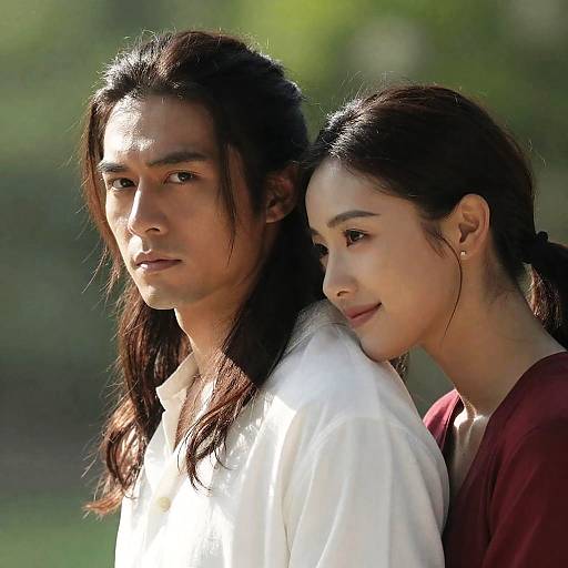 Couple in Outdoor Natural Light