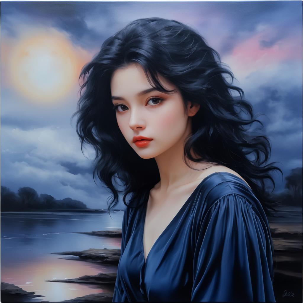 Melancholy Oil Painting Inspiration