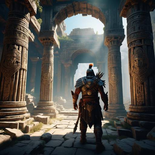 Epic Adventure in an Ancient Temple