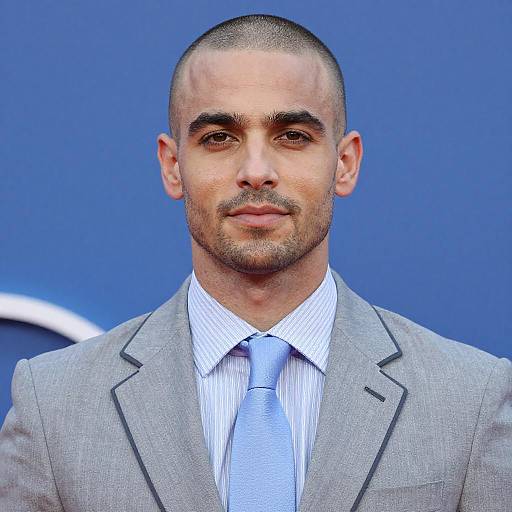 Handsome Man in Stylish Suit Portrait