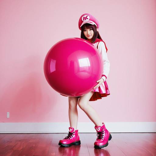 Playful Kirby Cosplay Outfit Concept