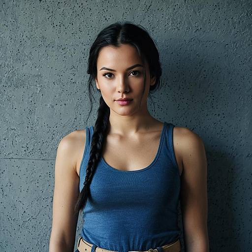 Photorealistic Portrait of Young Woman