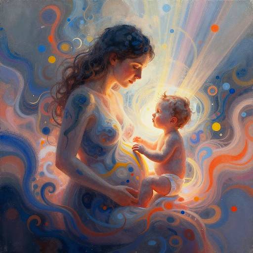 Surreal Birth Journey of Life