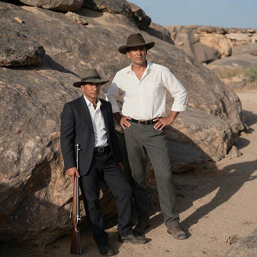 Desert Dwellers: A Striking Portrait