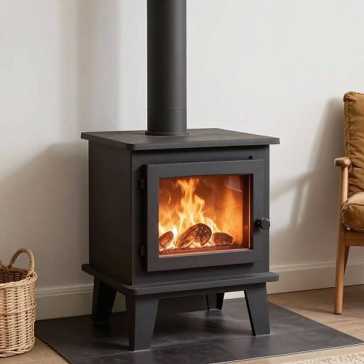 Cozy Homemade Wood Stove Design