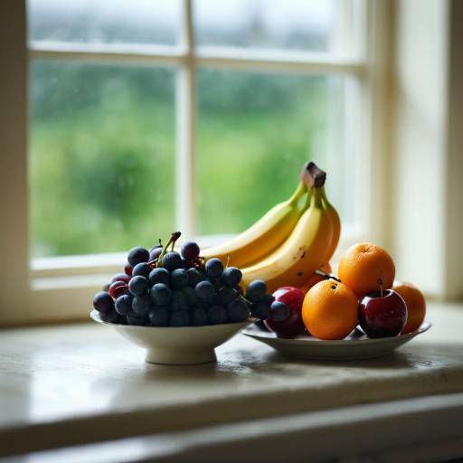 Still Life: Indoor Fruit Arrangement