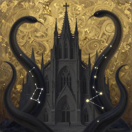 Abyssal Cathedral: Shadow Eels and Constellations