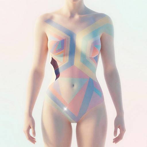 Surreal Magical Body Pattern Reveal