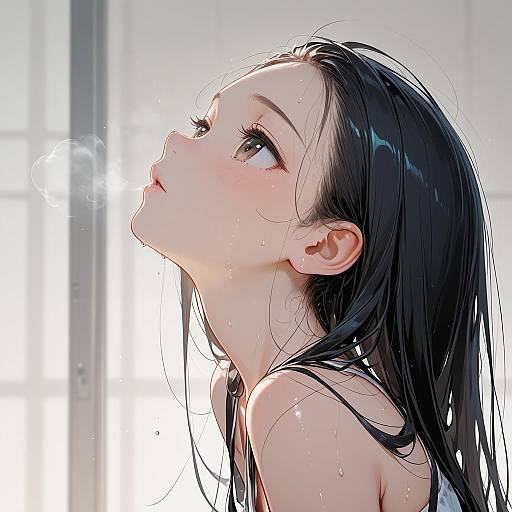 Side Profile Masterpiece of a Girl