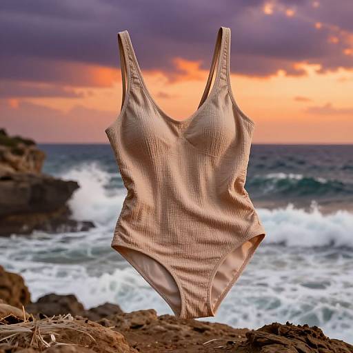 Windy Cliffside Swimsuit Drama