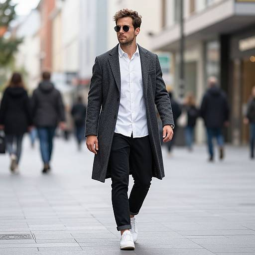 European Street Fashion in Urban Setting