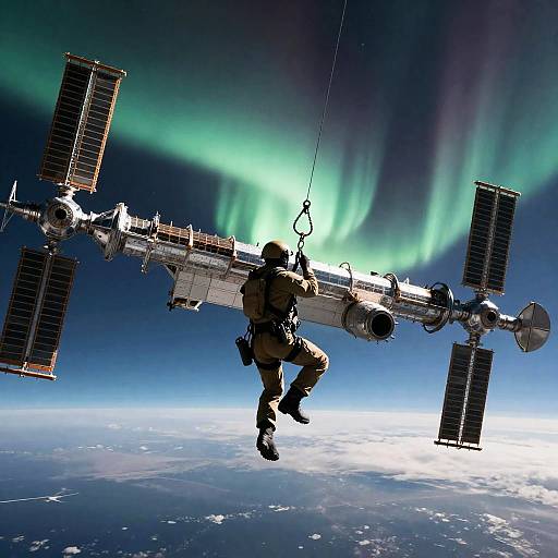 Stealth Operative Scaling Orbital Truss