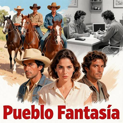 Dynamic Movie Poster: Pueblo Fantasía