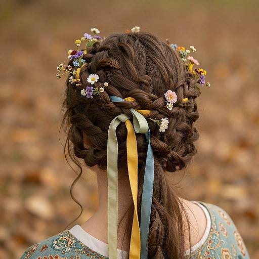 Elegant Folklore Braided Crown