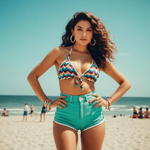 Retro Beach Party Outfit Inspiration
