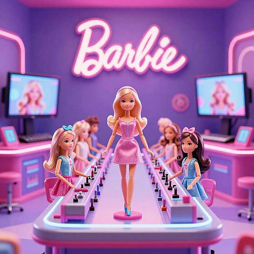 Barbie AI Digital Doll Assembly