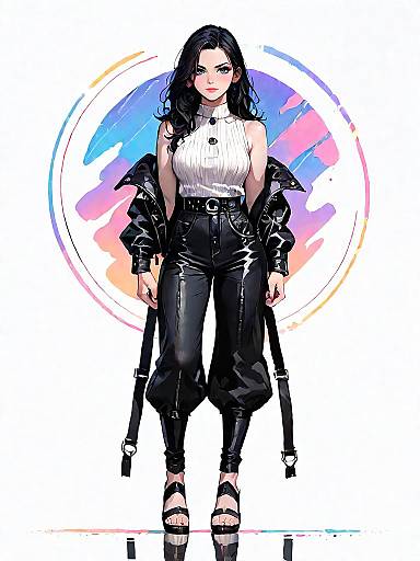 Urban Fashion Portrait of a Woman