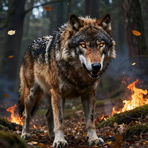 Fenrir - Colossal Forest Wolf