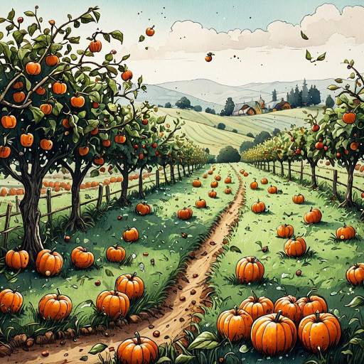 Morning Pumpkin Patch for Happy Worm Game Morning Pumpkin Patch for Happy Worm Game