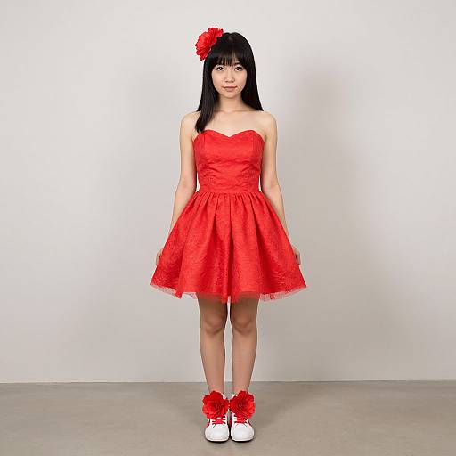 Realistic Homemade Woman Costume Portrait