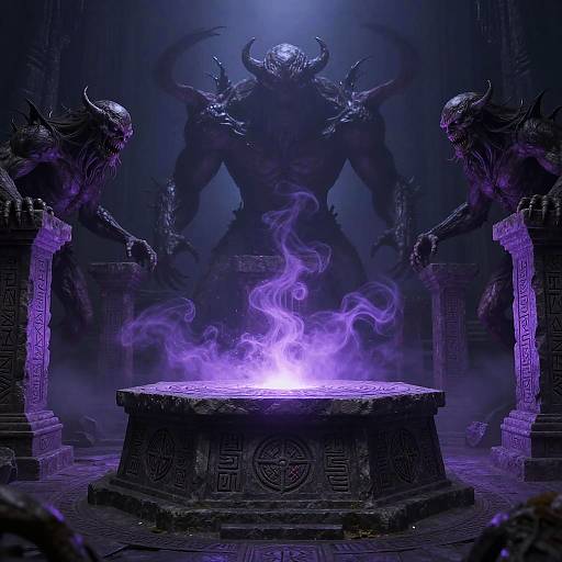 Ancient Altar Summoning Monster