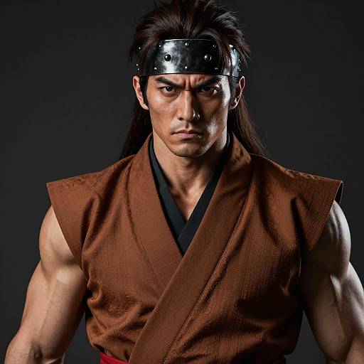 Photorealistic Portrait of Lord Raiden Costume