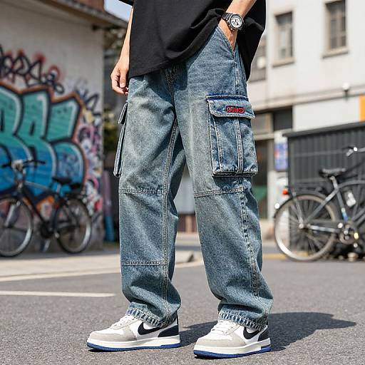 Urban Streetwear Cargo Pants Style