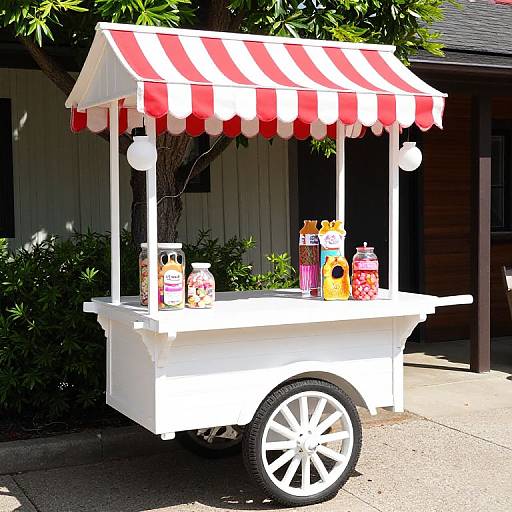 Colorful Candy Cart Rental