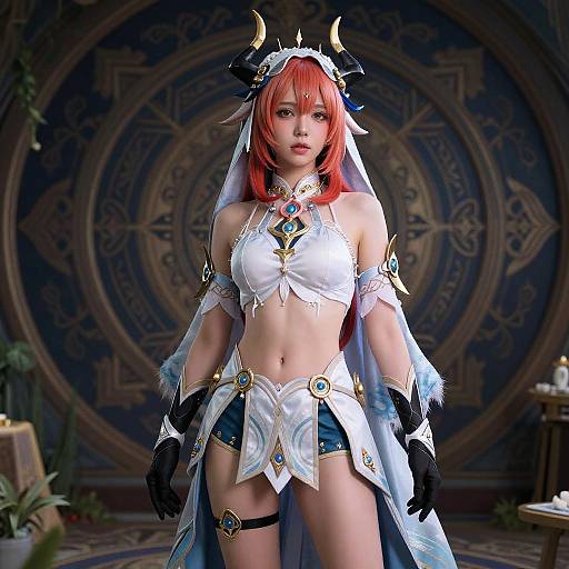 Ultra Realistic Nilou in Forest