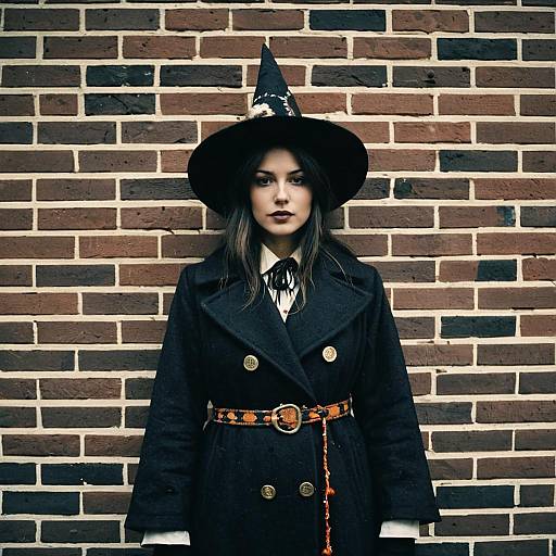 Witch Doctor Costume Woman Portrait