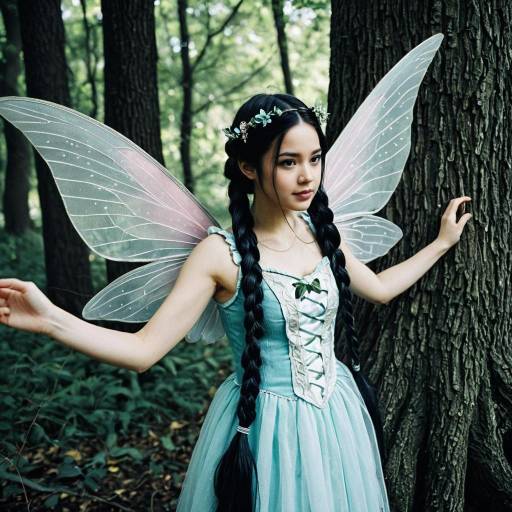 Enchanting Fairy Costume with Wings