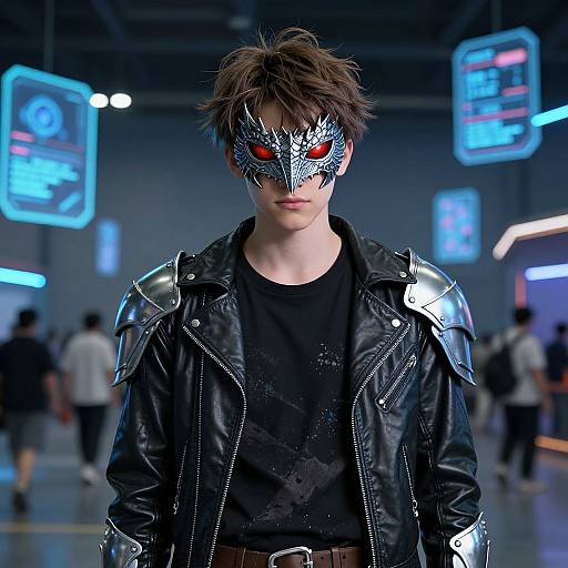 Teen Cosplayer in Fantasy Convention