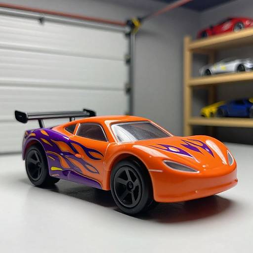 Vivid Custom RC Car with Flames