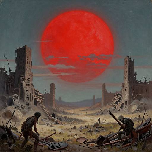 Post-Apocalyptic Voynich Landscape