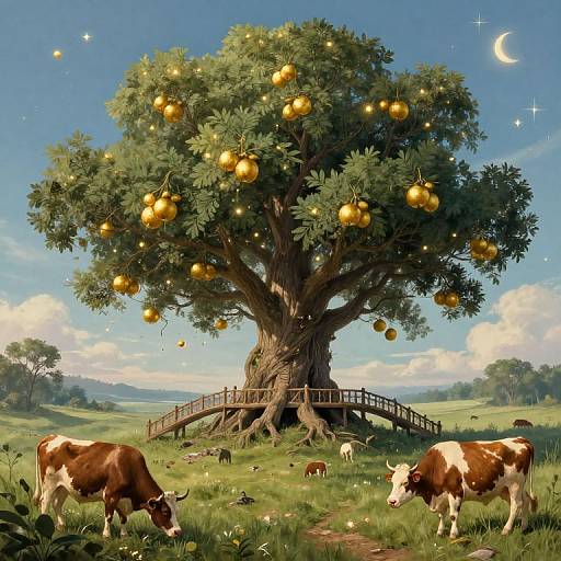 Celestial Tree of Gravity's Dream