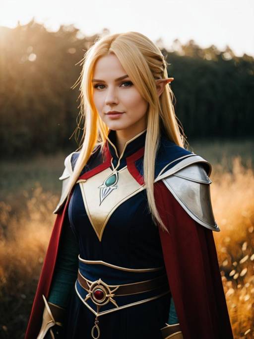 Realistic Trisha Elric Cosplay Photography
