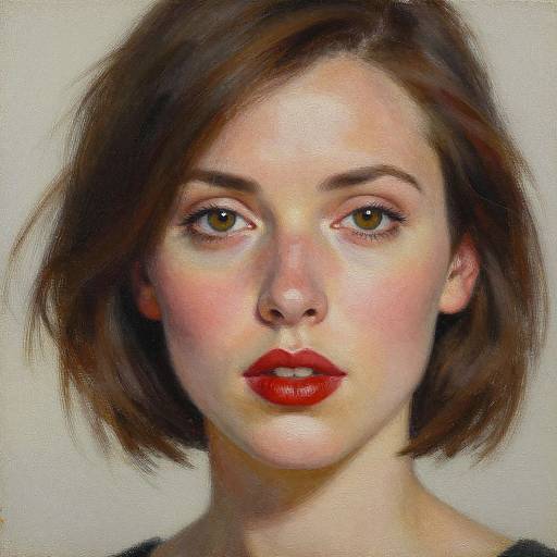 Hyper-Realistic Portrait of Woman