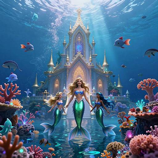 Majestic Underwater Disney Fantasy