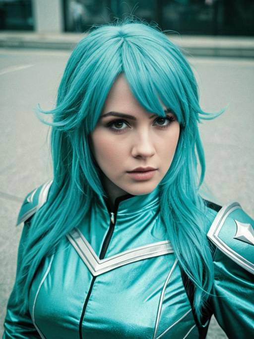Realistic Aquamarine Costume Cosplay Photo