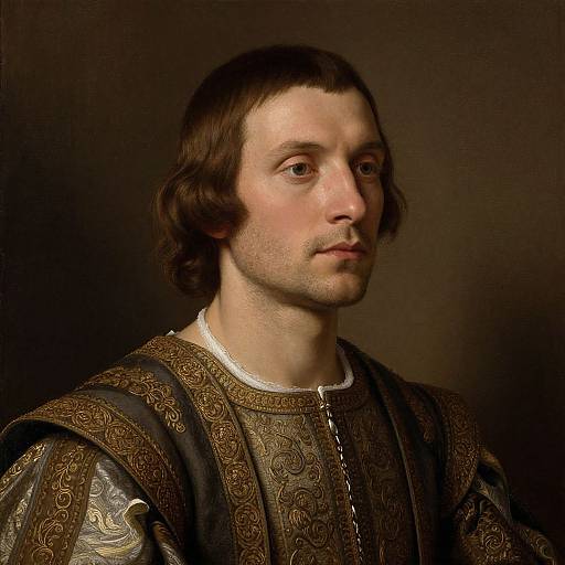 Renaissance Style Male Portrait