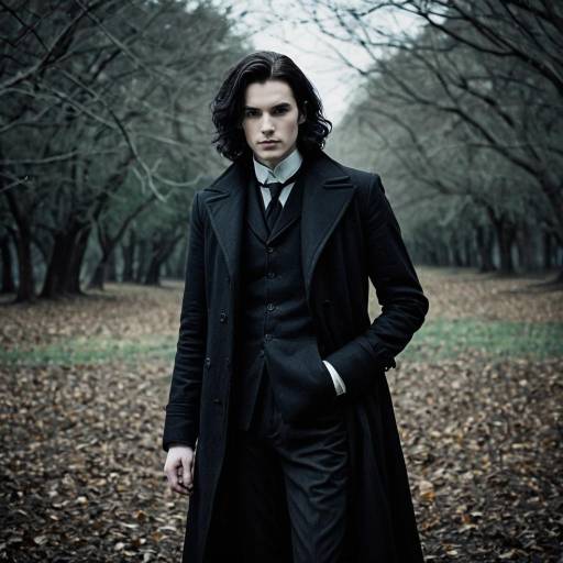 Gothic 1950s Inspired Peter Cosplay