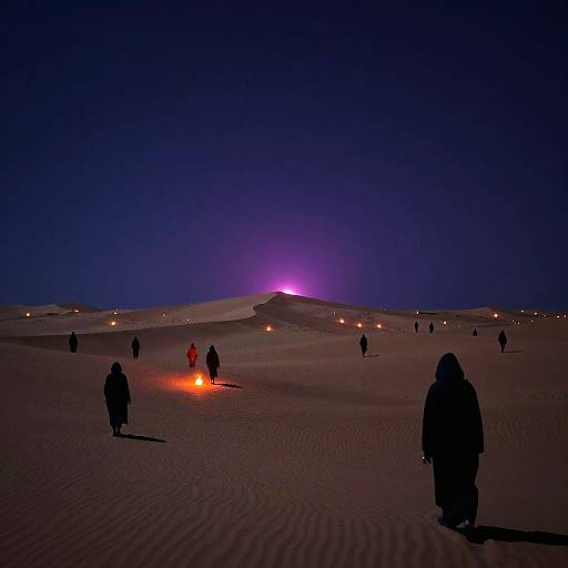 Nocturnal Chimera in Memory Dunes